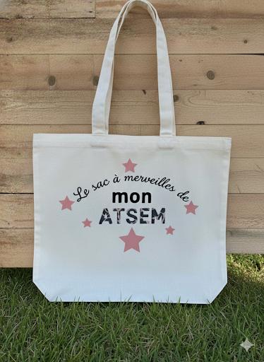 Cabas "Sac à merveilles" – Le cadeau idéal pour mon ATSEM