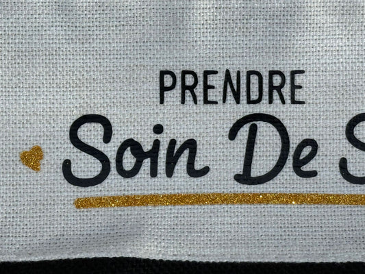 Grande Pochette "Prendre Soin De Soi"
