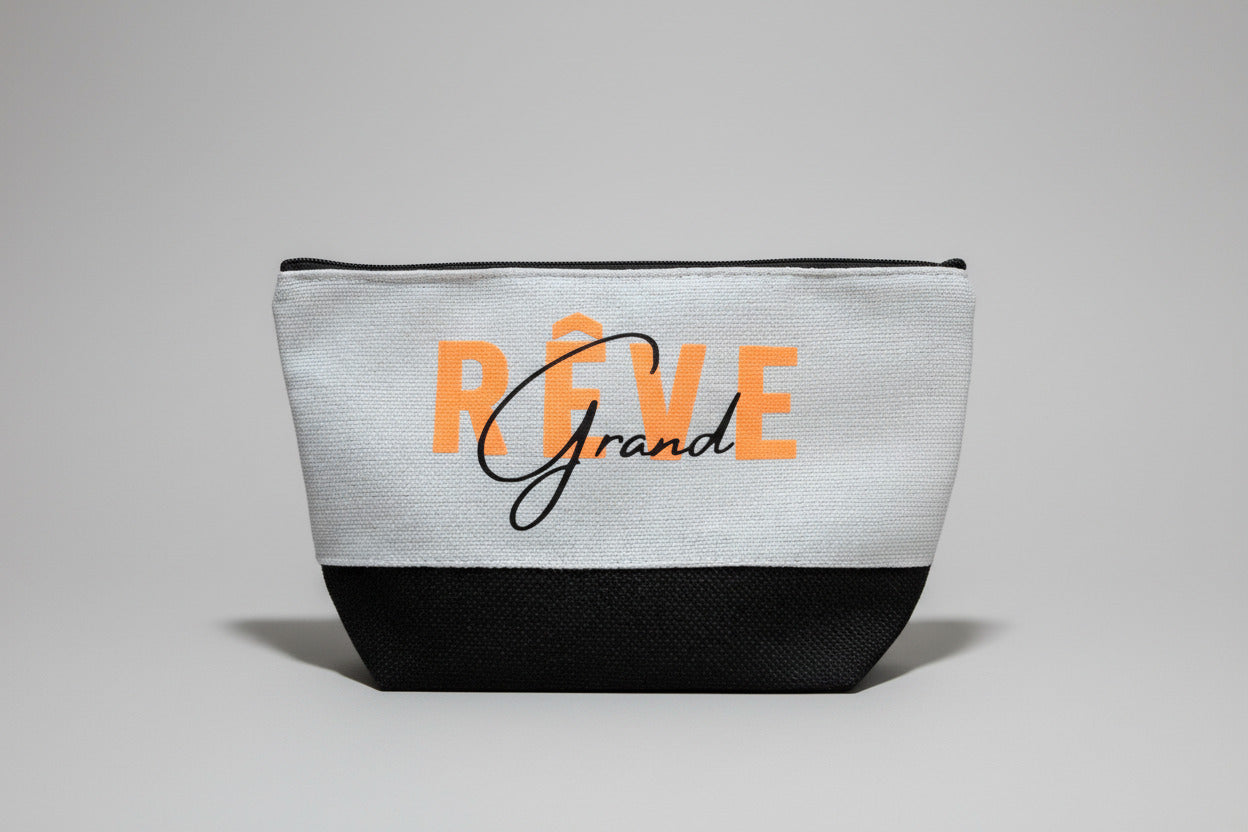 Trousse de Maquillage "Messages Inspirants" – Élégance & Motivation