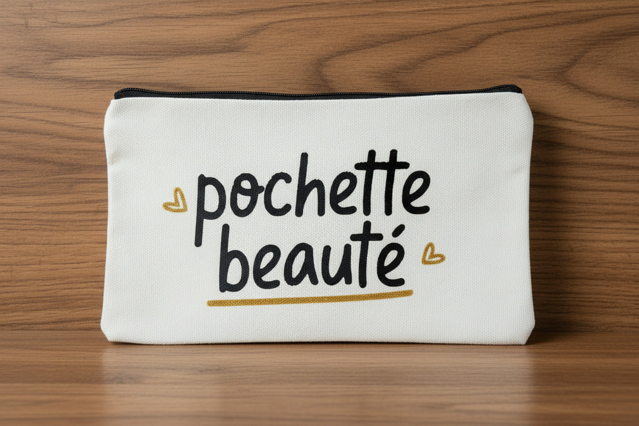 Pochette "Pochette Beauté" – Toile de Coton