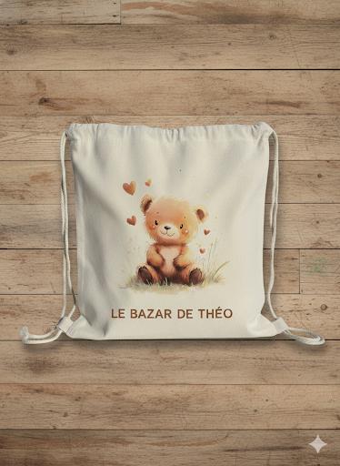 Sac à Dos Personnalisable "Mon Petit Bazar..." – Collection Animaux