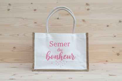 Petit Cabas "Semer du Bonheur" – L’accessoire qui rayonne