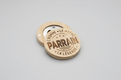 🍺 Décapsuleurs Aimantés en Bambou : Alliez l'Utile au Style !