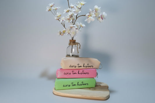 ✨ Trousse "Ecris ton histoire" à Paillettes – L’Éclat au Bout des Doigts