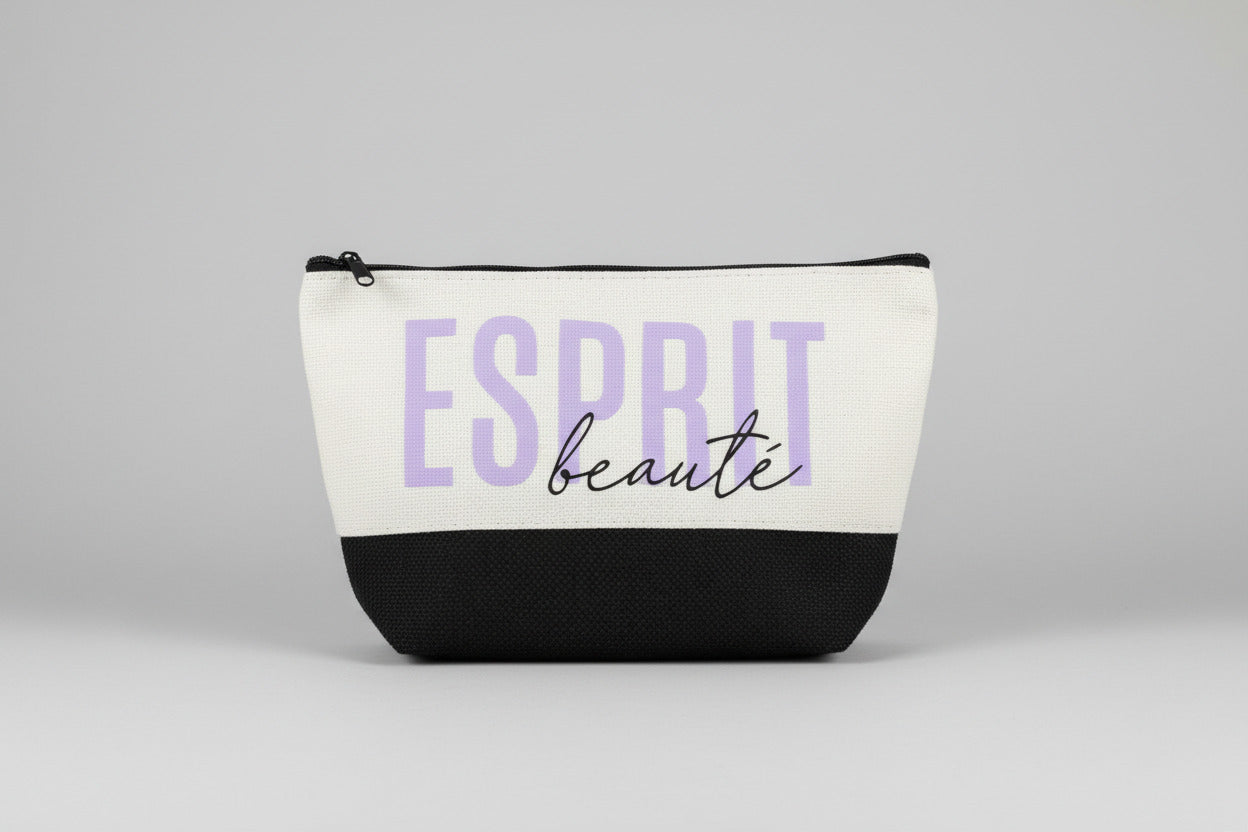 Trousse de Maquillage "Messages Inspirants" – Élégance & Motivation