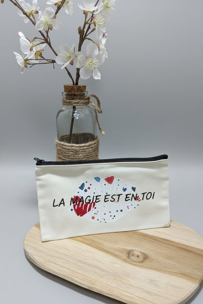 Pochette Lèvres Aquarelle – L'accessoire qui a du pep's !