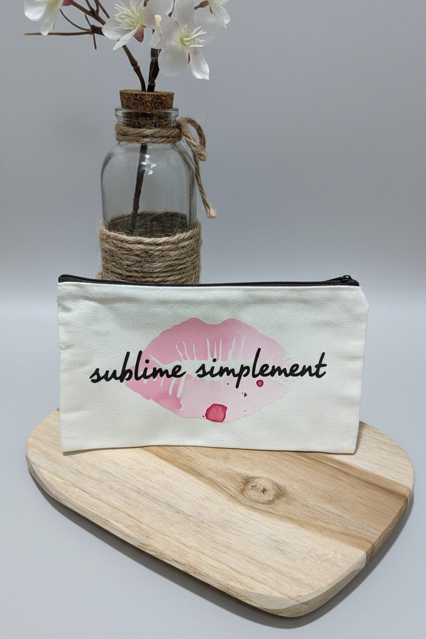 Pochette Lèvres Aquarelle – L'accessoire qui a du pep's !